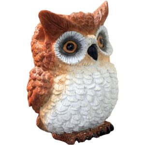 Whimsical Owl Eyeglasses Holder Figurine for Desk or Nightstand Decor