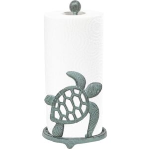 1 Coastal Sea Turtle Paper Towel Holder Rustic Ocean Kitchen Decor