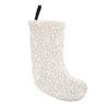 Classic White Christmas Stocking