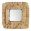 Large Handwoven Seagrass Wall Mirror