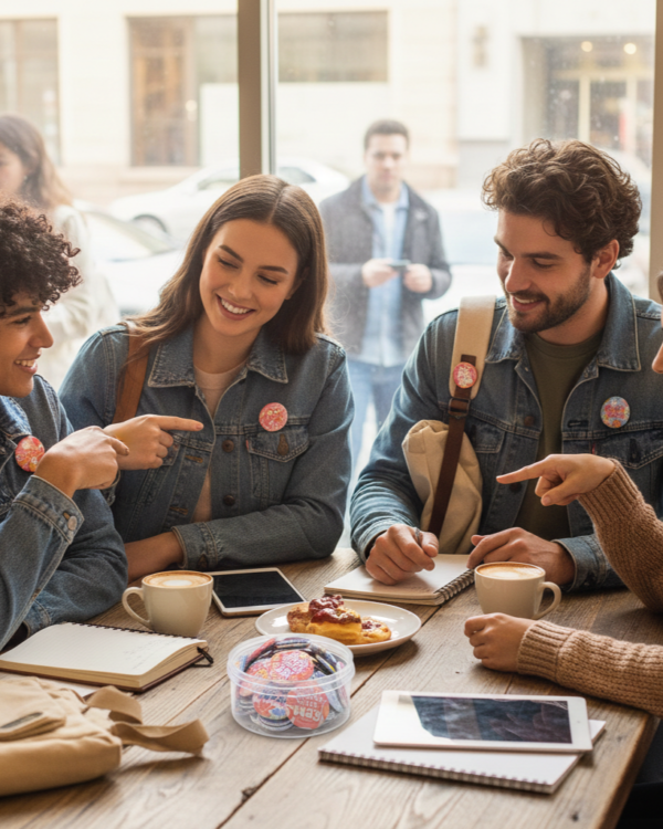 406e4ebc-9489-4078-a863-f4b79af8086e Retro 1.5-Inch Floral Faith Buttons in a Convenient 4-Inch Display Tub