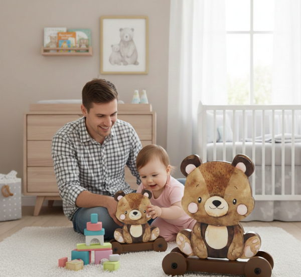 Bear Shaped Rolling “Be You” Figurine