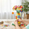 DIY Fabric Flower Toy Kit – Handmade Button Bouquet for Kids 2-4