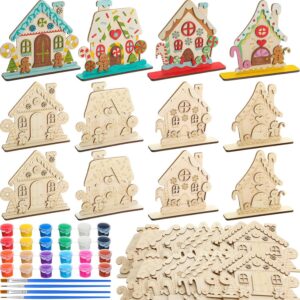 Kids DIY Wooden Stand-Up Painting & Hand-Painted Craft Kit