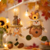 Harvest Festival Standing Gnome Ornaments – Thanksgiving Decor
