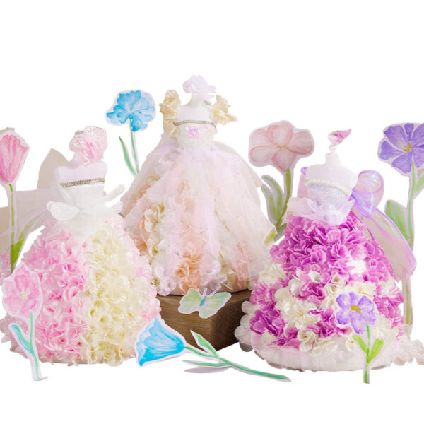 3D Princess Poke Art Craft DIY Activity Toy – Gift for Girls