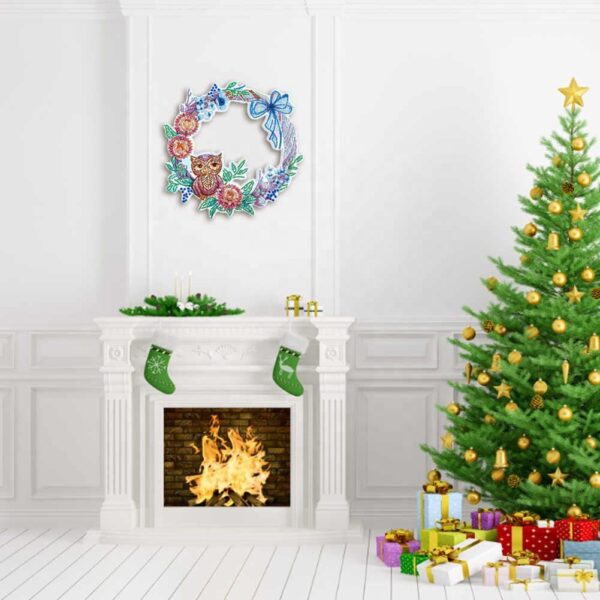 DIY Crystal Diamond Wreath Kit – Home Wall Decoration Gift