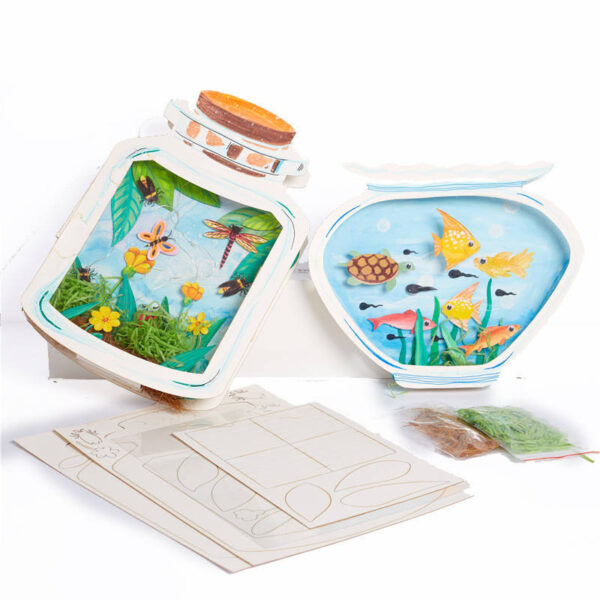 H56b80cc035d44182bee2fc909419cd06l Educational DIY Art Making Kit for Kids Handmade Craft Toy