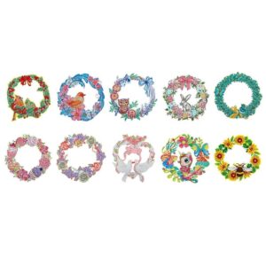 DIY Crystal Diamond Wreath Kit – Home Wall Decoration Gift