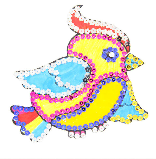 Wholesale Multi-Color Glitter Sequins for Kids Arts & Crafts