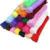 6mm Colorful Chenille Stems Pipe Cleaners 30cm DIY Craft Supplies for Kids