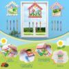 Kids Fairy DIY Wooden Craft Painting Kit – Handheld Mirror Art