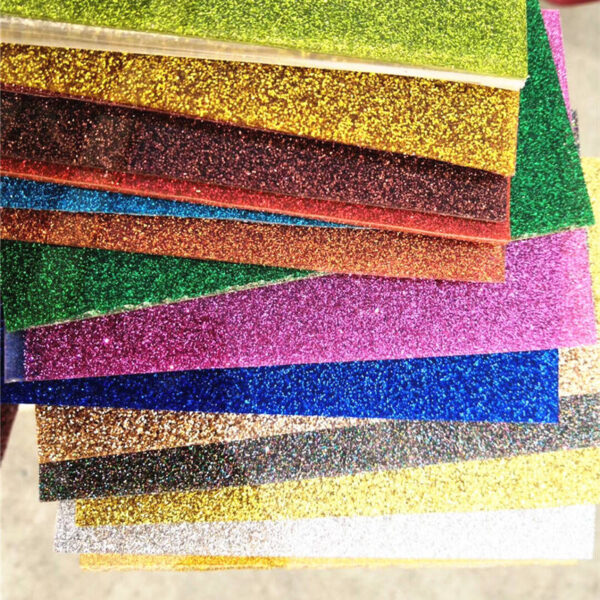HTB1ELEXacfrK1Rjy0Fmq6xhEXXaj Multi-Colored Glitter Acrylic Sheet – Flexible Craft Material