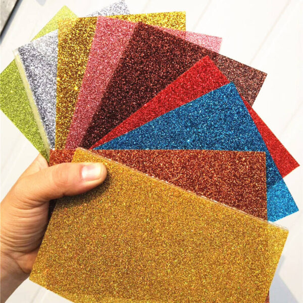 HTB1ZTQdadfvK1RjSspfq6zzXFXaX Multi-Colored Glitter Acrylic Sheet – Flexible Craft Material