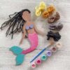 Hf2245be910a646fbb7f508ac0c7c62a2L Creative Mermaid DIY Wooden Craft Set – Educational Gift for Kids